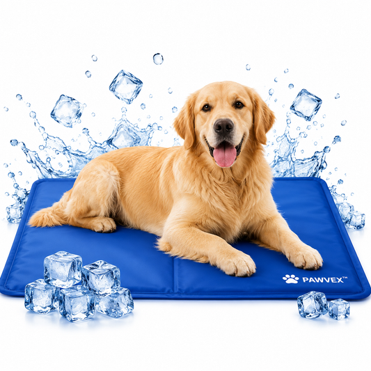 PAWVEXA Self-Cooling Dog Mat – No Water Needed Cooling Pad for Dogs & Cats – Indoor & Outdoor