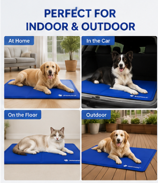 PAWVEX™ CoolRest Mat™ | Self-Cooling Pet Mat