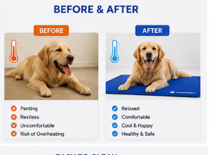 PAWVEX™ CoolRest Mat™ | Self-Cooling Pet Mat